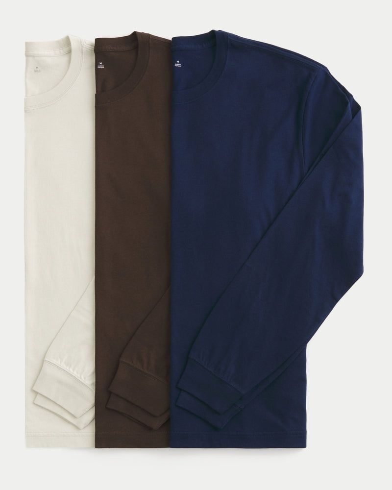 Hollister - Long-Sleeve Cotton Layering T-Shirts