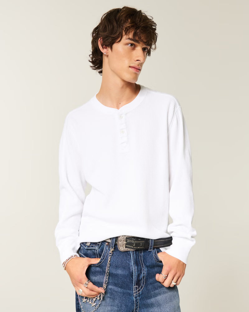 Hollister - Relaxed Thermal Henley
