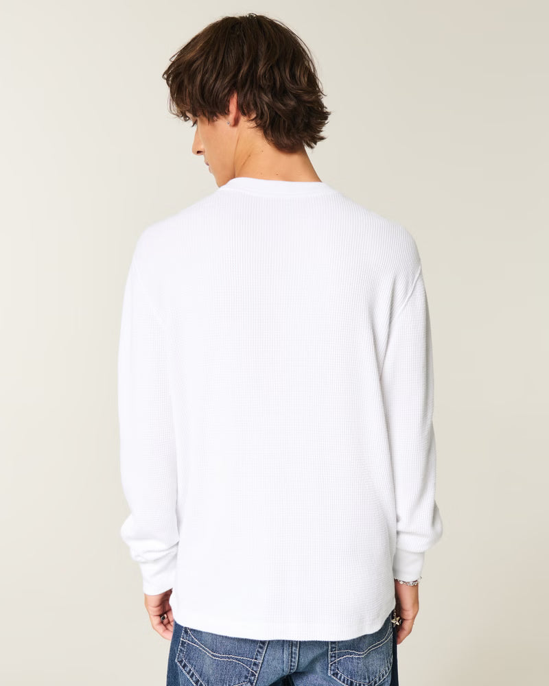 Hollister - Relaxed Thermal Henley
