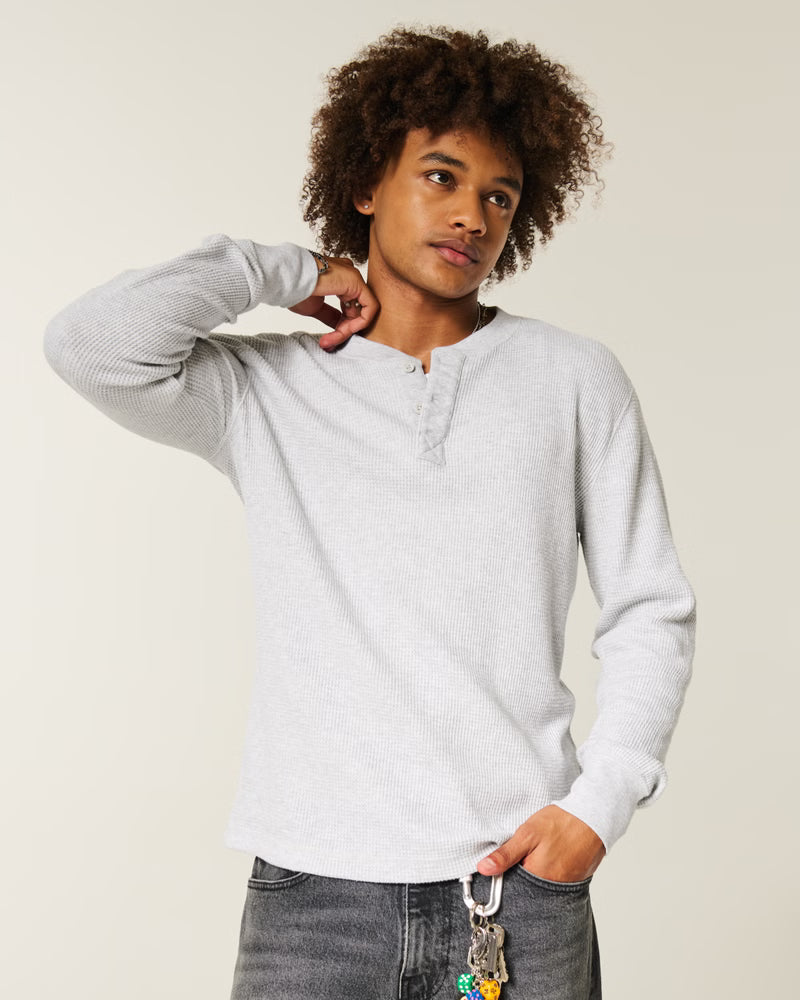 Hollister - Relaxed Thermal Henley