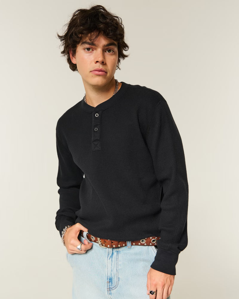 Hollister - Relaxed Thermal Henley