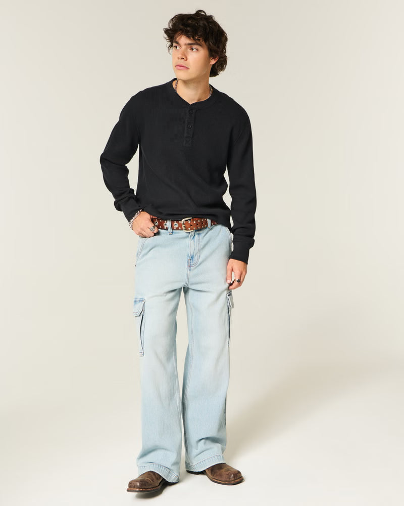 Hollister - Relaxed Thermal Henley