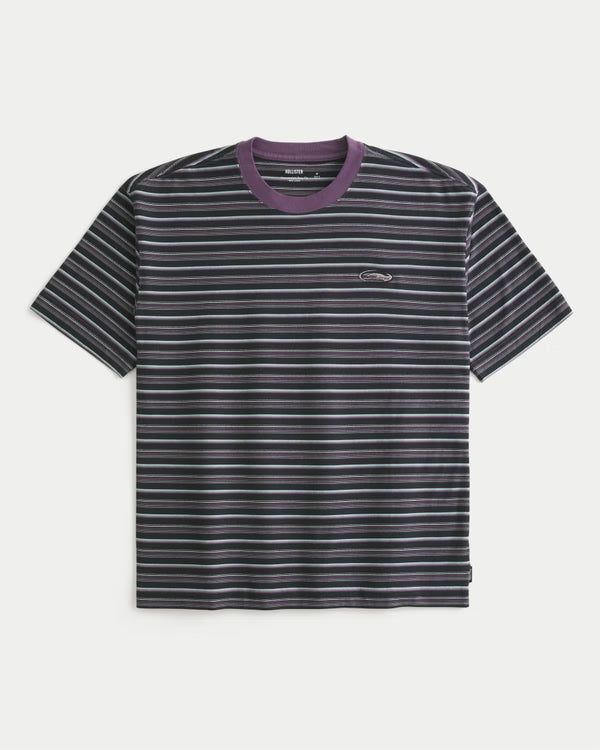 Hollister - Boxy Heavyweight Cotton Crew T-Shirt