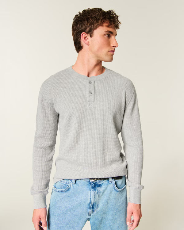Hollister - Relaxed Thermal Henley