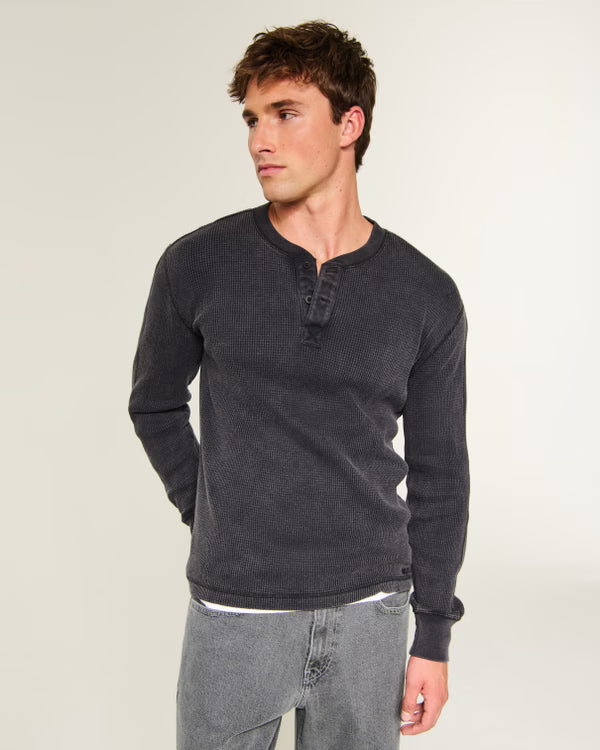 Hollister - Relaxed Thermal Henley