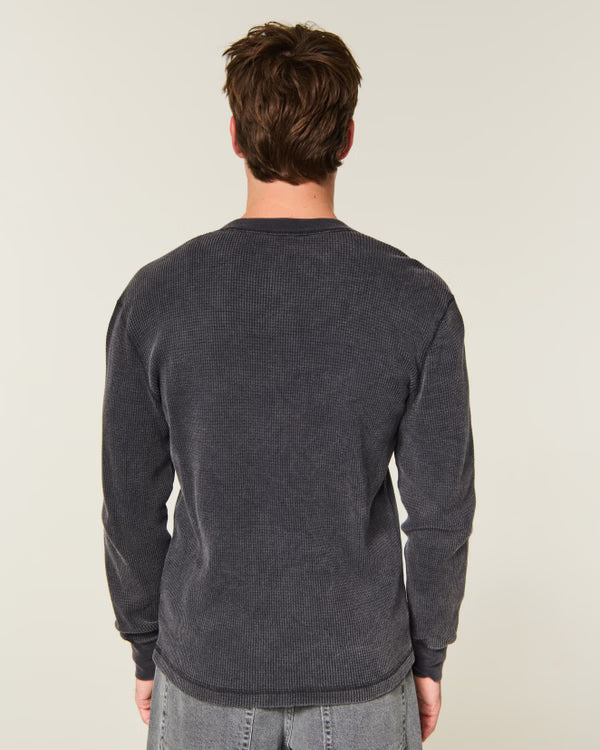 Hollister - Relaxed Thermal Henley