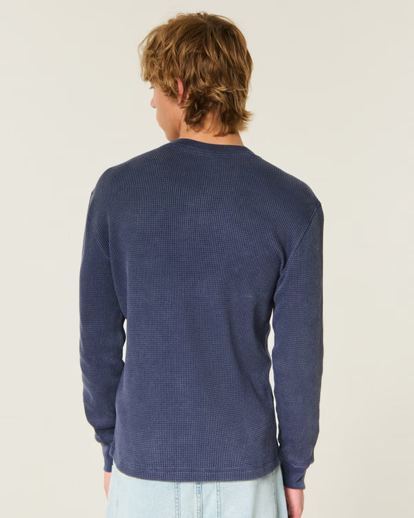 Hollister - Relaxed Thermal Henley
