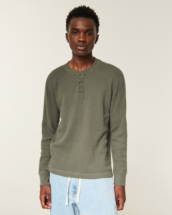 Hollister - Relaxed Thermal Henley