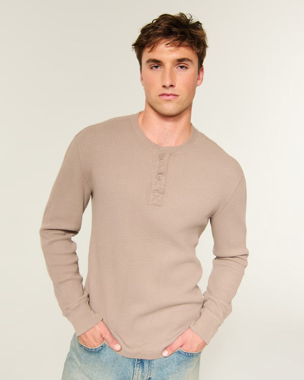 Hollister - Relaxed Thermal Henley