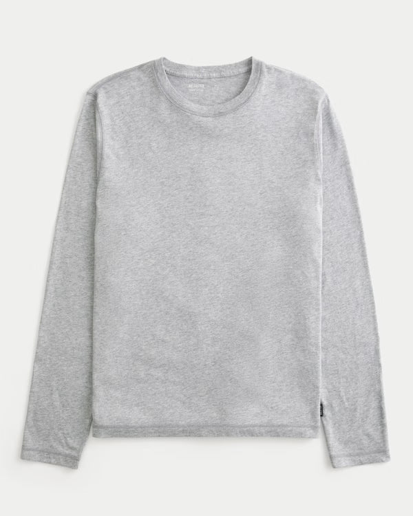 Hollister - Long-Sleeve Cotton Layering T-Shirt