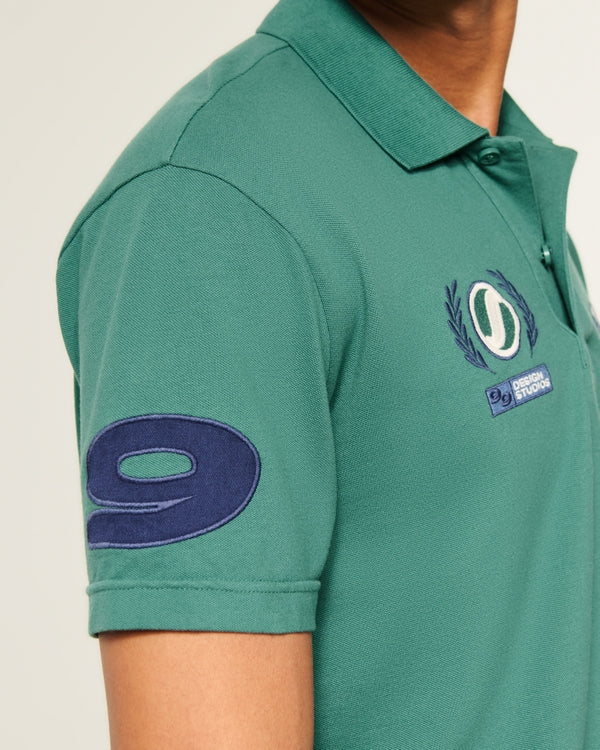 Hollister - Relaxed Logo Graphic Polo