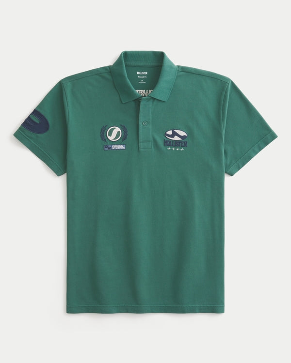 Hollister - Relaxed Logo Graphic Polo