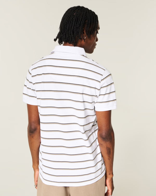 Hollister - Icon Striped Polo IMMEDIATE