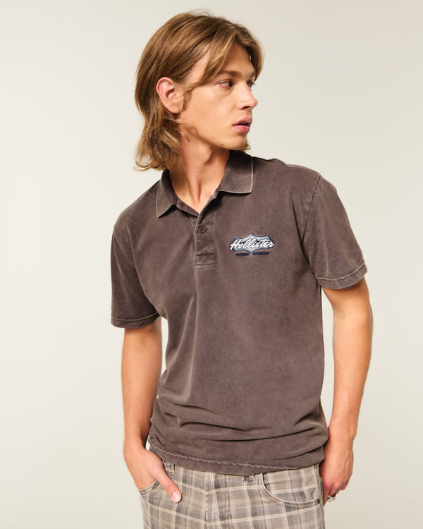 Hollister - Relaxed Striped Polo