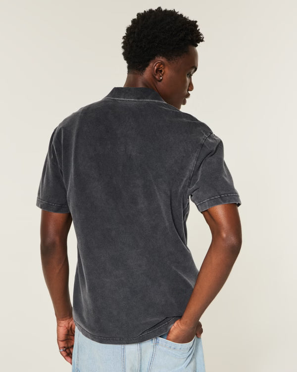Hollister - Relaxed Striped Polo