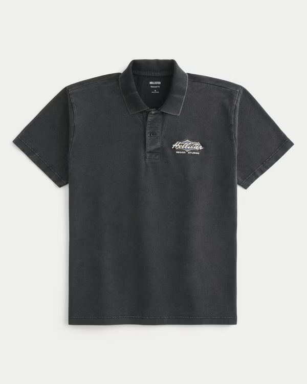 Hollister - Relaxed Striped Polo