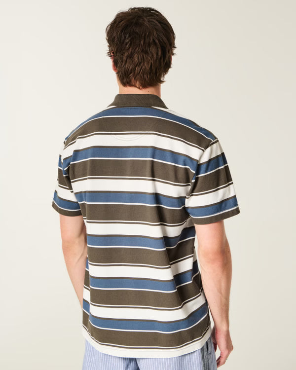 Hollister - Relaxed Striped Polo