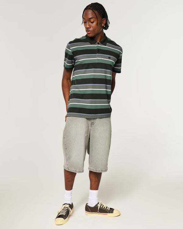 Hollister - Relaxed Striped Polo