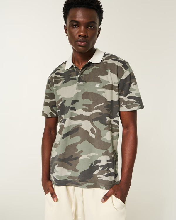 Hollister - Relaxed Striped Polo