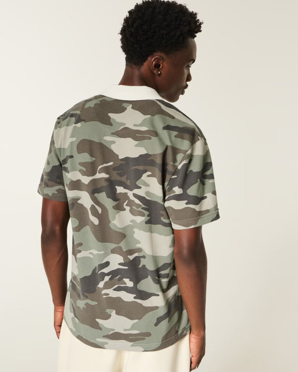 Hollister - Relaxed Striped Polo