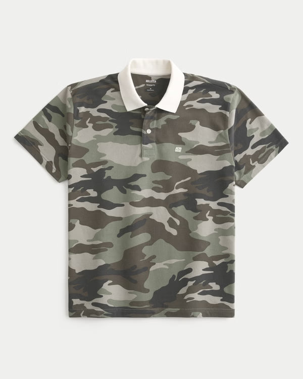 Hollister - Relaxed Striped Polo
