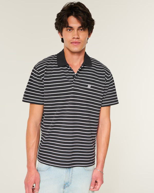 Hollister - Relaxed Striped Polo