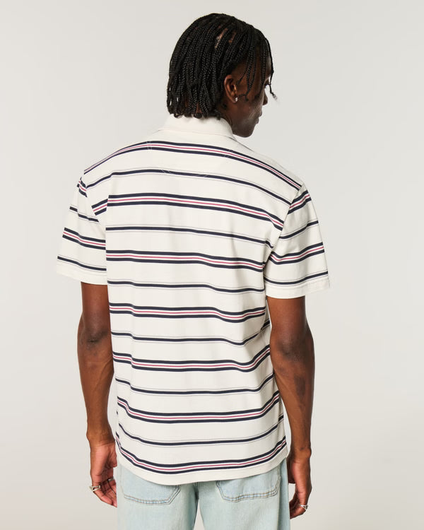 Hollister - Relaxed Striped Polo