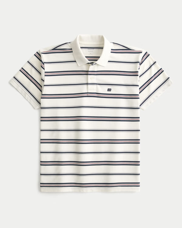 Hollister - Relaxed Striped Polo