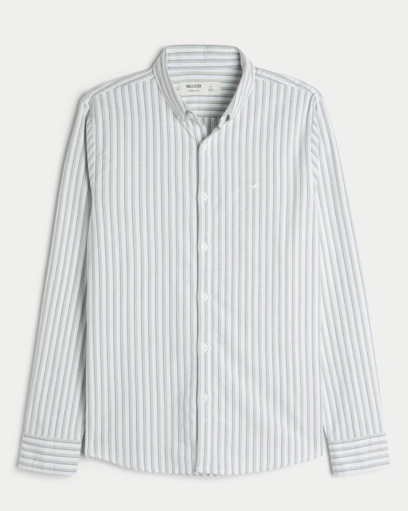 Long-Sleeve Oxford Shirt