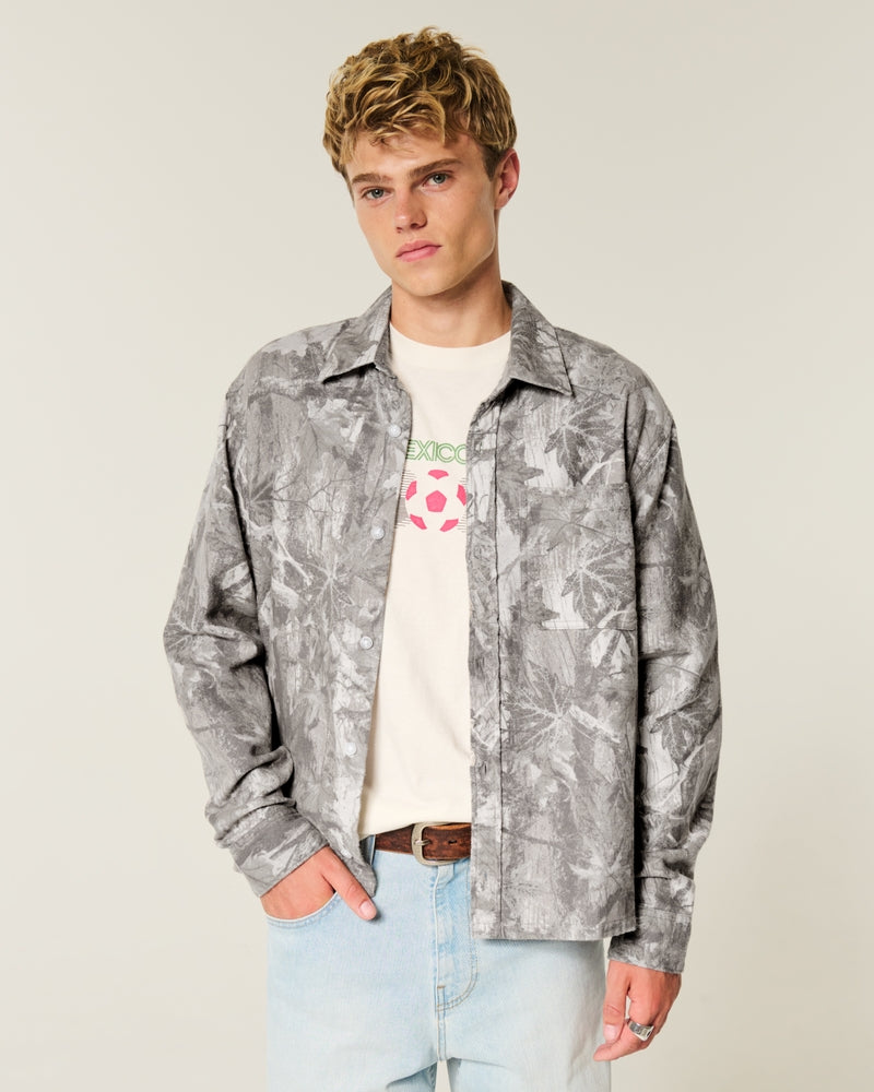 Hollister - Boxy Flannel Shirt