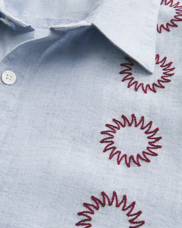Hollister - Boxy Embroidered Shirt