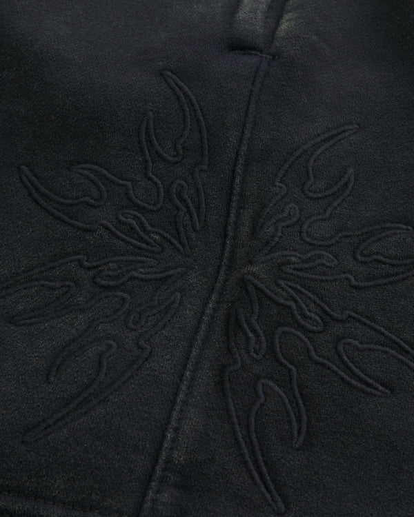 Hollister - Above-the-Knee Logo Graphic Baggy Fleece Shorts