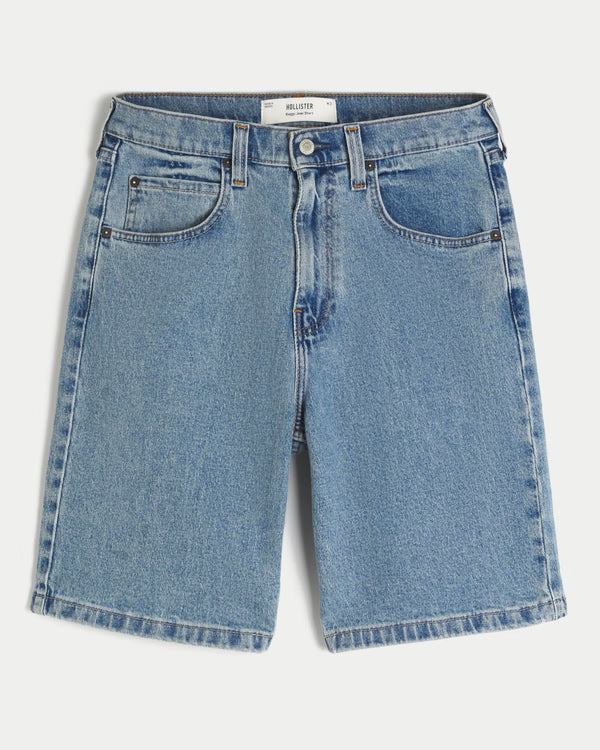 Hollister - Washed Black Painter Jean Shorts