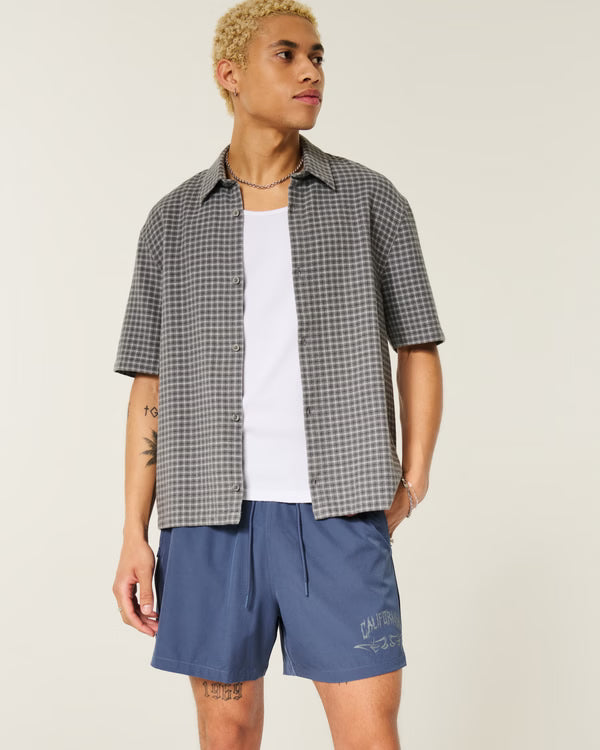 Hollister -  Mid-Thigh Hybrid Active Shorts