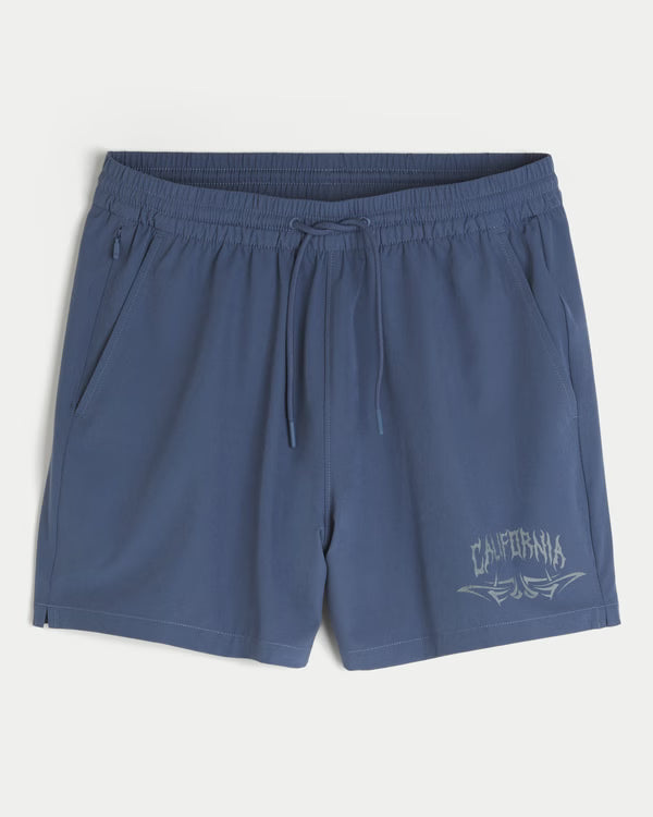 Hollister -  Mid-Thigh Hybrid Active Shorts