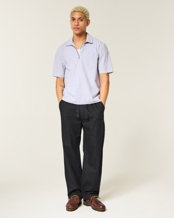 Hollister - Baggy Canvas Pull-On Pants