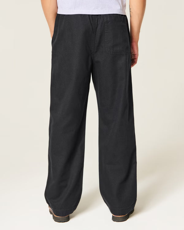 Hollister - Baggy Canvas Pull-On Pants