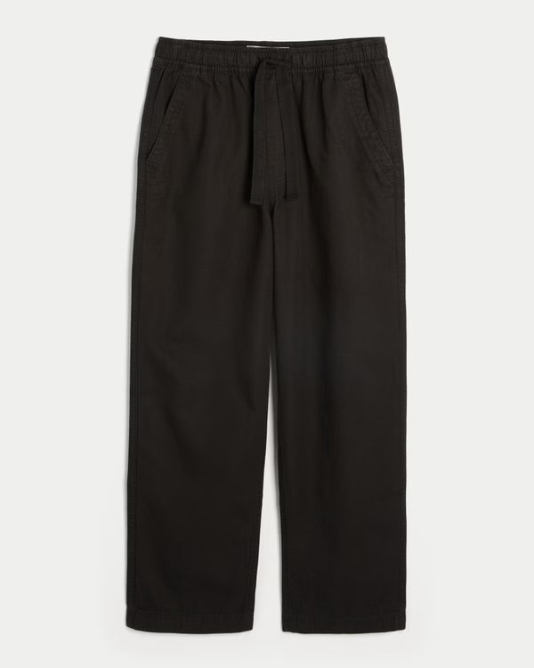 Hollister - Baggy Canvas Pull-On Pants