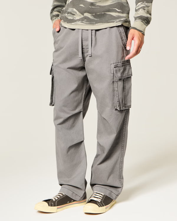 Hollister - Baggy Pull-On Cargo Pants