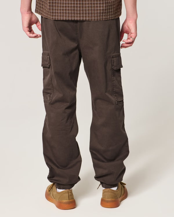 Hollister - Loose Camo Twill Cargo Joggers
