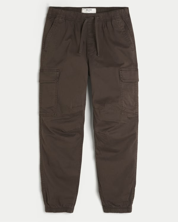 Hollister - Loose Camo Twill Cargo Joggers