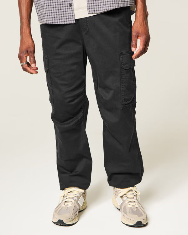 Hollister - Loose Camo Twill Cargo Joggers