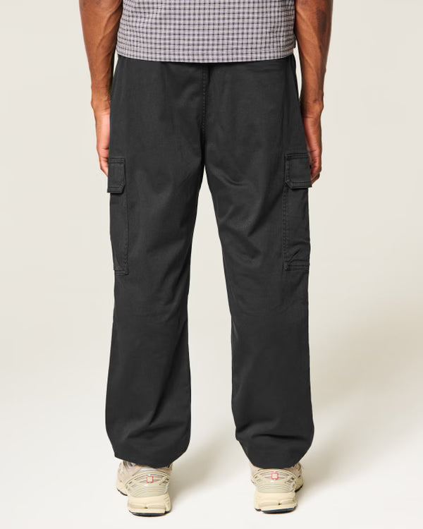 Hollister - Loose Camo Twill Cargo Joggers