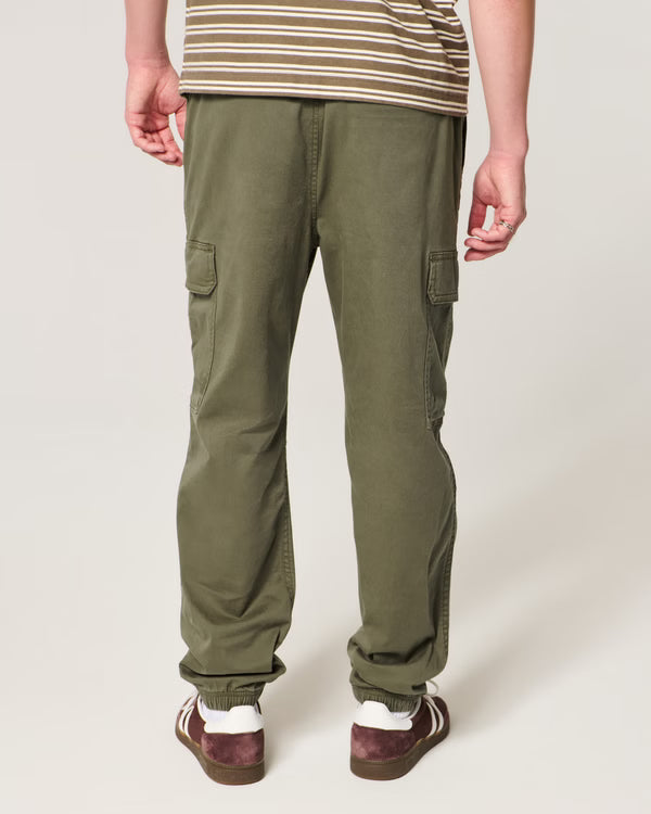 Hollister - Loose Camo Twill Cargo Joggers