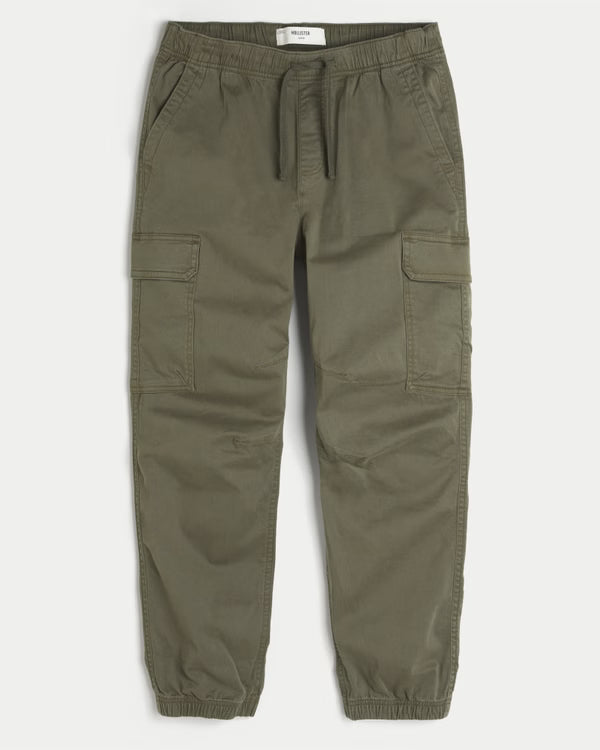 Hollister - Loose Camo Twill Cargo Joggers