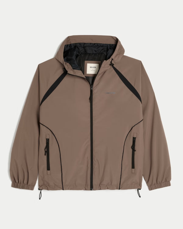 Hollister - Hooded Windbreaker Jacket