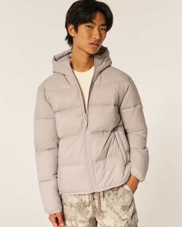 Hollister - Hooded Puffer Jacket IMMEDIATE