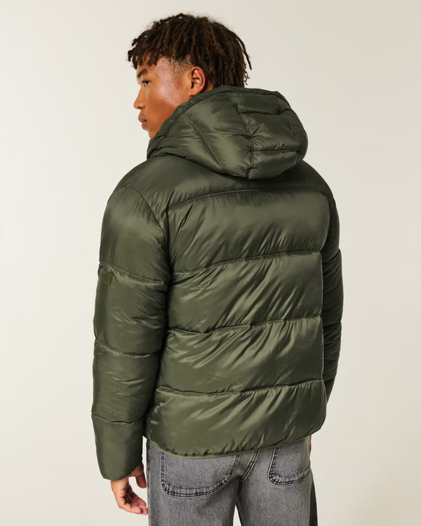 Hollister - Hooded Puffer Jacket IMMEDIATE