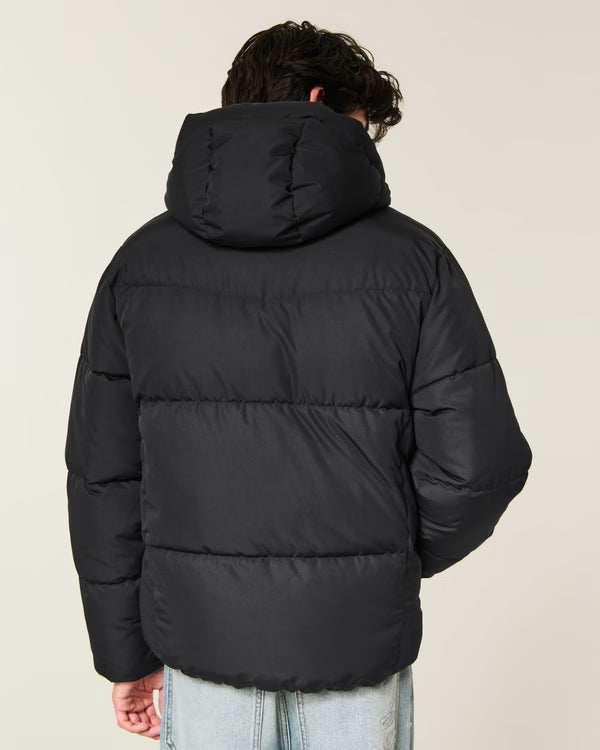 Hollister - Feel Good Faux Fur Puffer Jacket