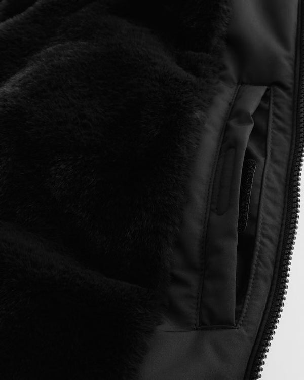 Hollister - Feel Good Faux Fur Puffer Jacket
